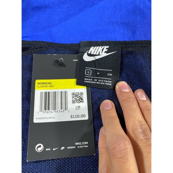Nike Sportswear Icon Clash Track Jacket Multi ColorBlock CJ2046-480 Womens Small - Picture 7 of 11